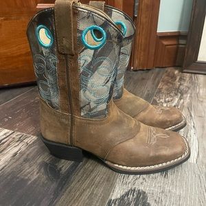 Never warn girl cowboy boots smoky mountain boot